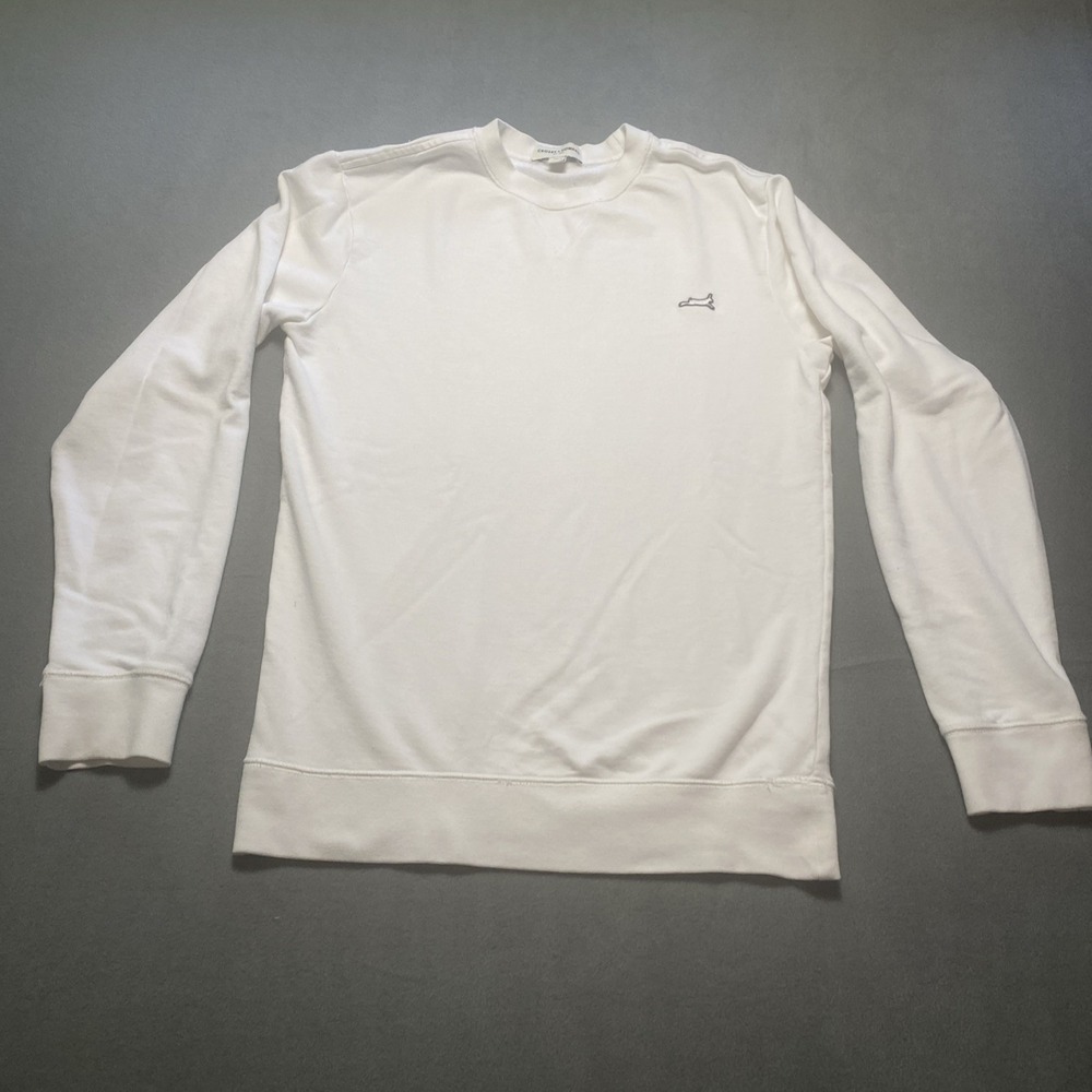 Crosby & Howard Men's White Sweatshirt Size‎ Small